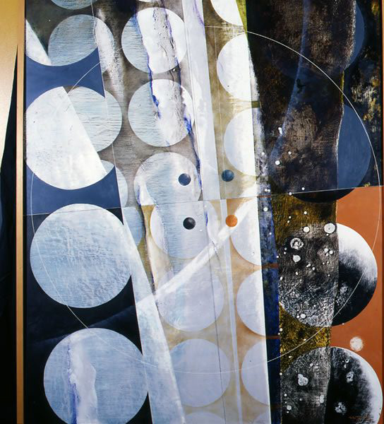 Artist John Tunnard (1900-1971): In Many Moons, 1966