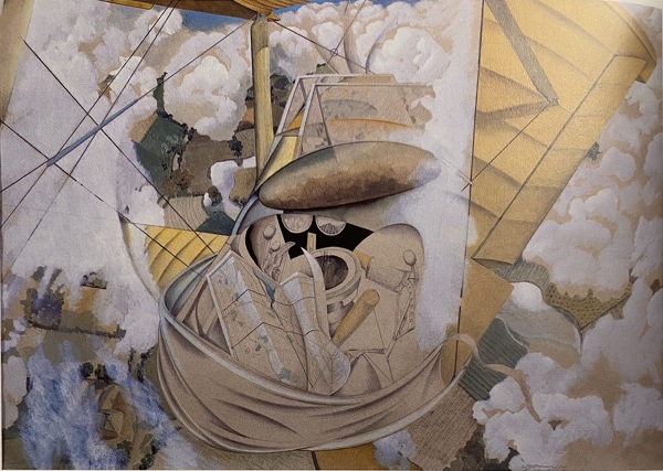 Artist William Lennie Stevenson (1911-2004): The Cockpit, 1941