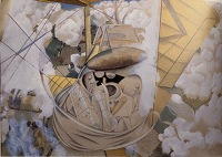 Artist William Lennie Stevenson: The Cockpit, 1941